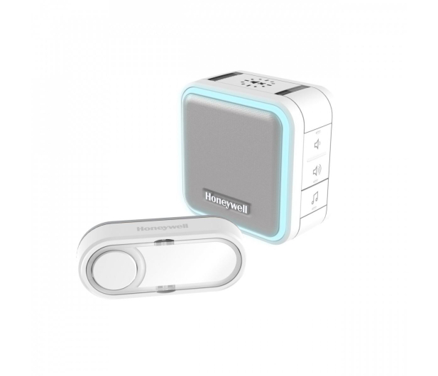 Honeywell Home Dzwonek bezprzewodowy (6 melodii) biały - 465020 - zdjęcie